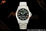 Rolex - AirKing 126900 40mm 904L SS/SS Black VF DD3230 | 롤렉스 - 에어킹 126900 40mm 904L 스테인리스 스틸/스테인리스 스틸 블랙 VF DD3230
