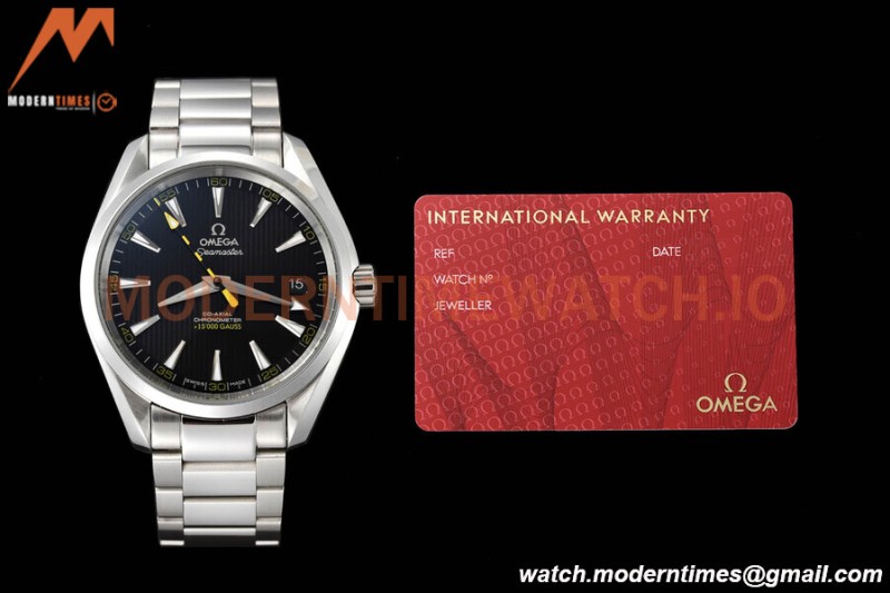 Omega - Seamaster Aqua Terra 150m 41.5mm Bumblebee SS/SS Black VSF A8500
