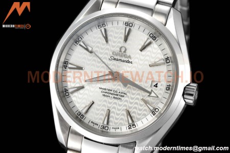 Omega - Seamaster Aqua Terra 150m 41.5mm SS/SS White Waved VSF A8500