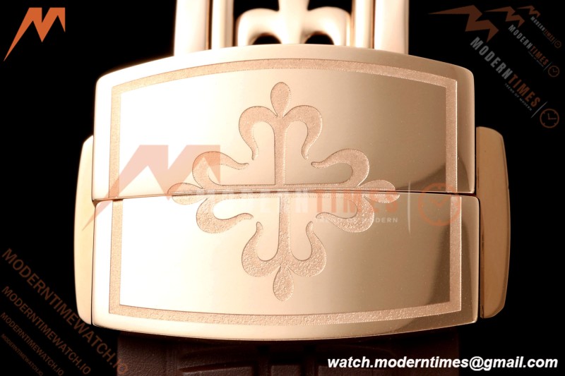Patek Philippe - Aquanaut 5167R 40mm RG/RU Brown/Num BBF DD324
