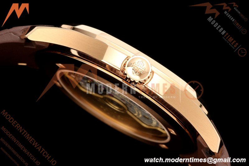 Patek Philippe - Aquanaut 5167R 40mm RG/RU Brown/Num BBF DD324