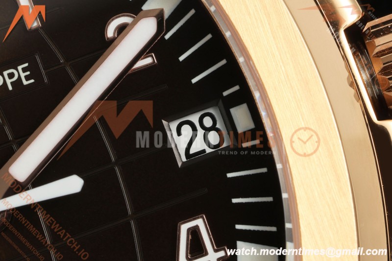 Patek Philippe - Aquanaut 5167R 40mm RG/RU Brown/Num BBF DD324