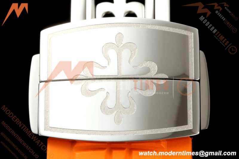 Patek Philippe - Aquanaut 5167A 40mm SS/RU Orange Blk/Num BBF DD324