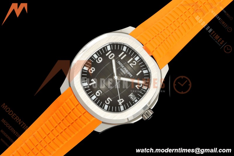 Patek Philippe - Aquanaut 5167A 40mm SS/RU Orange Blk/Num BBF DD324