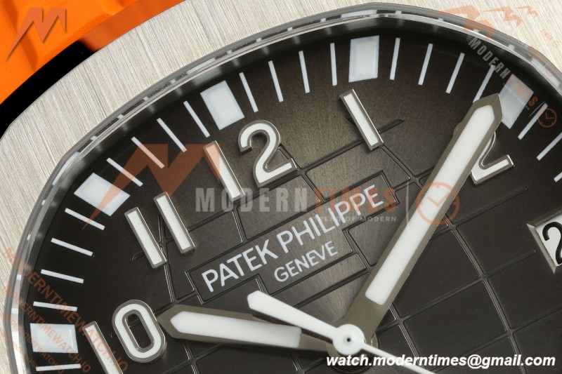 Patek Philippe - Aquanaut 5167A 40mm SS/RU Orange Blk/Num BBF DD324