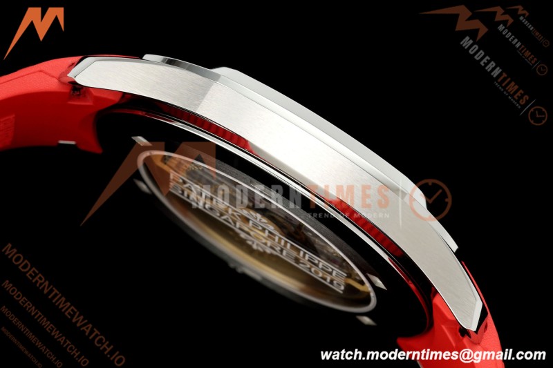 Patek Philippe - Aquanaut 5167A 40mm SS/RU Red Blk/Num BBF DD324 | 파텍 필립 - 아쿠아넛 5167A 40mm SS/RU 레드 블랙/넘버 BBF DD324