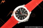 Patek Philippe - Aquanaut 5167A 40mm SS/RU Red Blk/Num BBF DD324 | 파텍 필립 - 아쿠아넛 5167A 40mm SS/RU 레드 블랙/넘버 BBF DD324