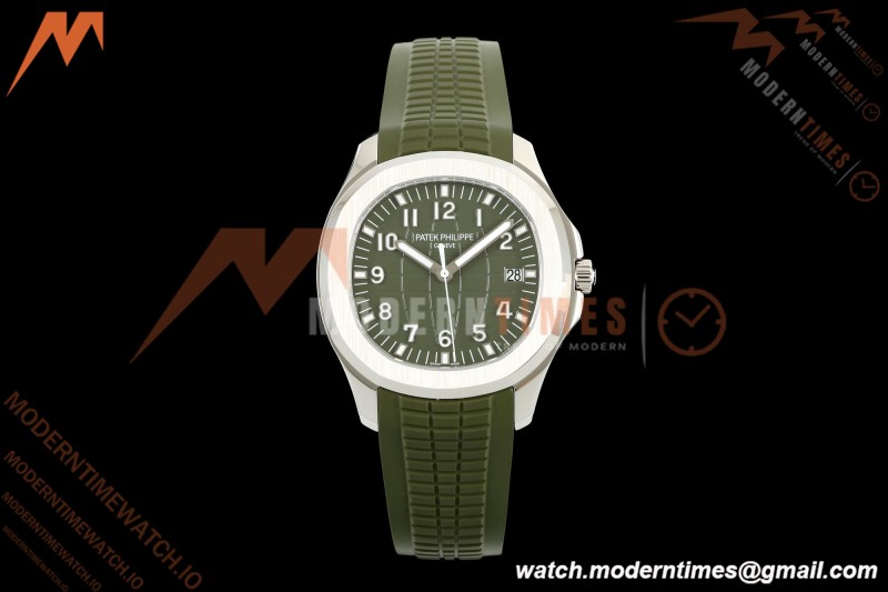 Patek Philippe - Aquanaut 5168G 42mm SS/RU Green Grn/Num BBF DD324 | 파텍 필립 - 아쿠아넛 5168G 42mm SS/RU 그린 그린/넘버 BBF DD324