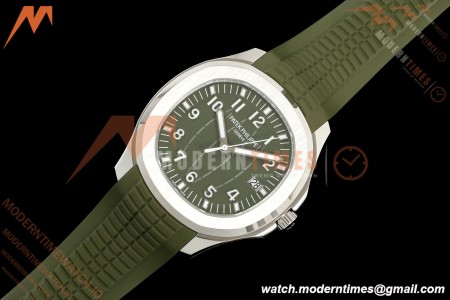 Patek Philippe - Aquanaut 5168G 42mm SS/RU Green Grn/Num BBF DD324