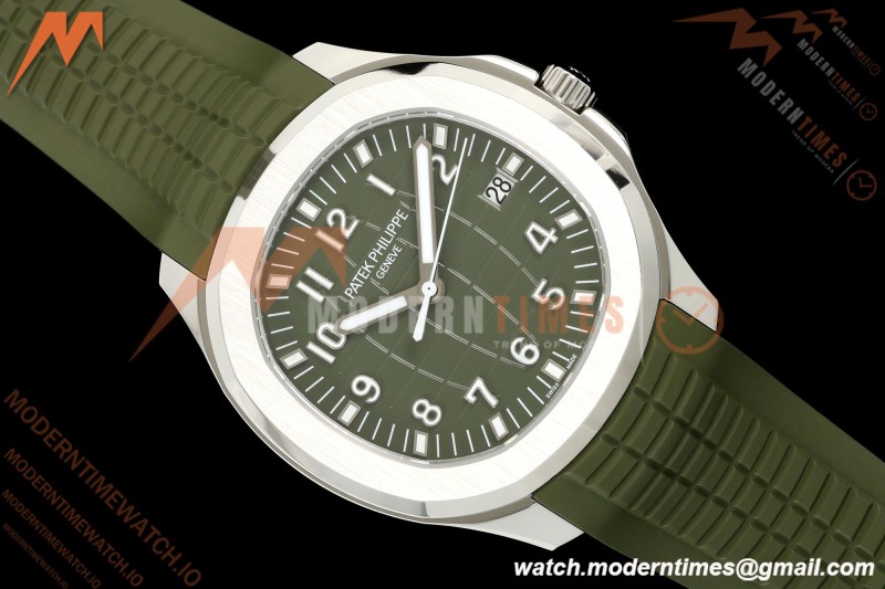 Patek Philippe - Aquanaut 5168G 42mm SS/RU Green Grn/Num BBF DD324 | 파텍 필립 - 아쿠아넛 5168G 42mm SS/RU 그린 그린/넘버 BBF DD324
