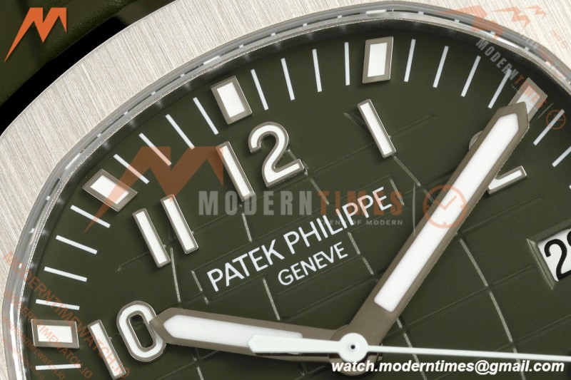 Patek Philippe - Aquanaut 5168G 42mm SS/RU Green Grn/Num BBF DD324 | 파텍 필립 - 아쿠아넛 5168G 42mm SS/RU 그린 그린/넘버 BBF DD324