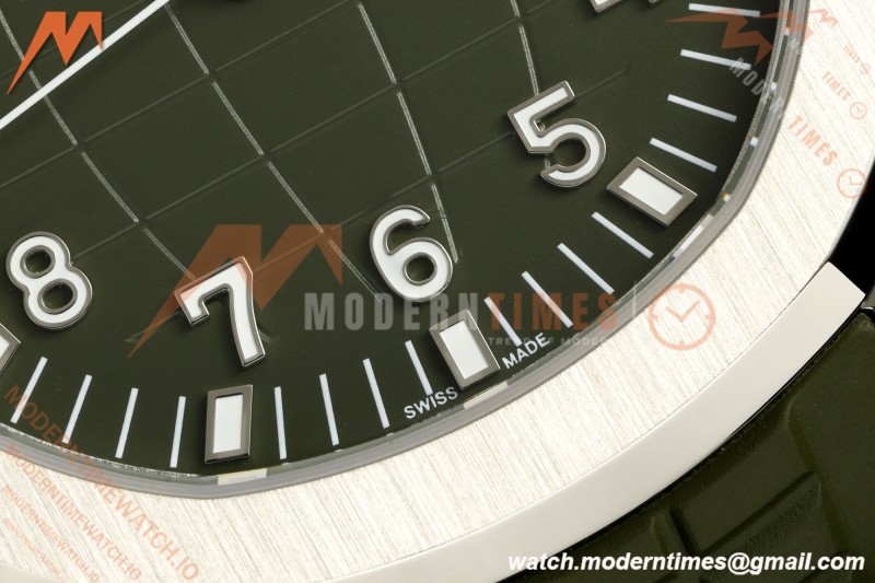 Patek Philippe - Aquanaut 5168G 42mm SS/RU Green Grn/Num BBF DD324 | 파텍 필립 - 아쿠아넛 5168G 42mm SS/RU 그린 그린/넘버 BBF DD324
