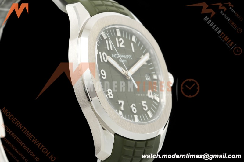 Patek Philippe - Aquanaut 5168G 42mm SS/RU Green Grn/Num BBF DD324 | 파텍 필립 - 아쿠아넛 5168G 42mm SS/RU 그린 그린/넘버 BBF DD324
