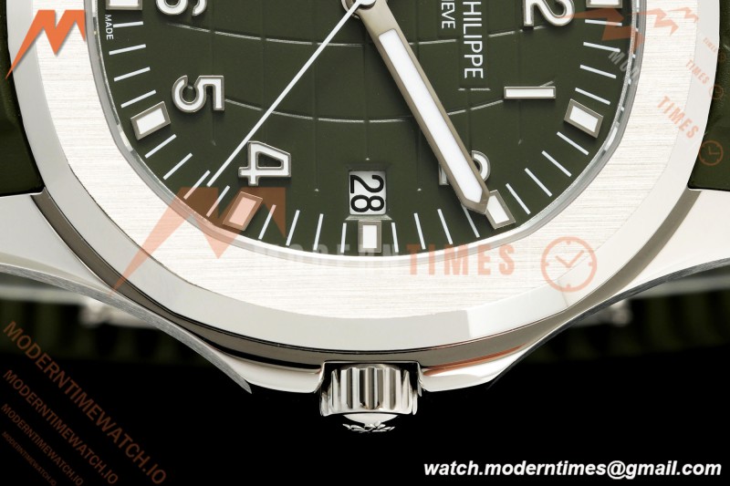 Patek Philippe - Aquanaut 5168G 42mm SS/RU Green Grn/Num BBF DD324 | 파텍 필립 - 아쿠아넛 5168G 42mm SS/RU 그린 그린/넘버 BBF DD324