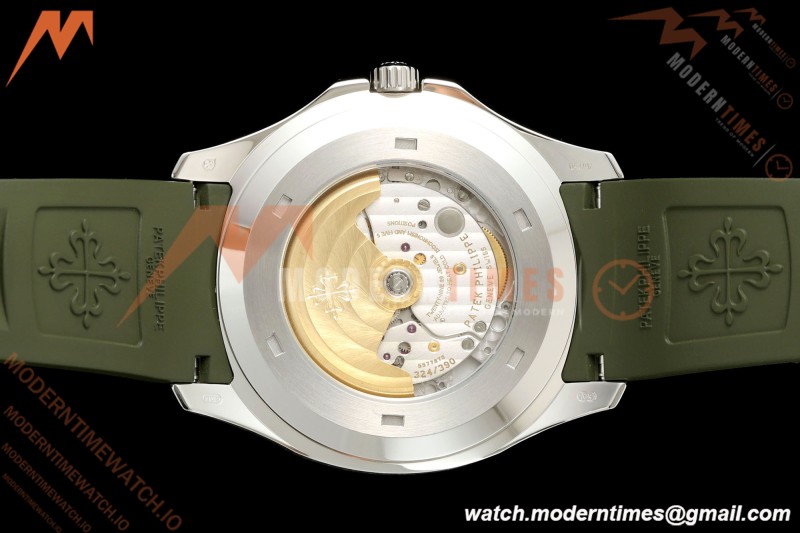 Patek Philippe - Aquanaut 5168G 42mm SS/RU Green Grn/Num BBF DD324 | 파텍 필립 - 아쿠아넛 5168G 42mm SS/RU 그린 그린/넘버 BBF DD324
