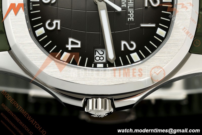 Patek Philippe - Aquanaut 40mm 5167A SS/RU Grn/Num DDF DD324