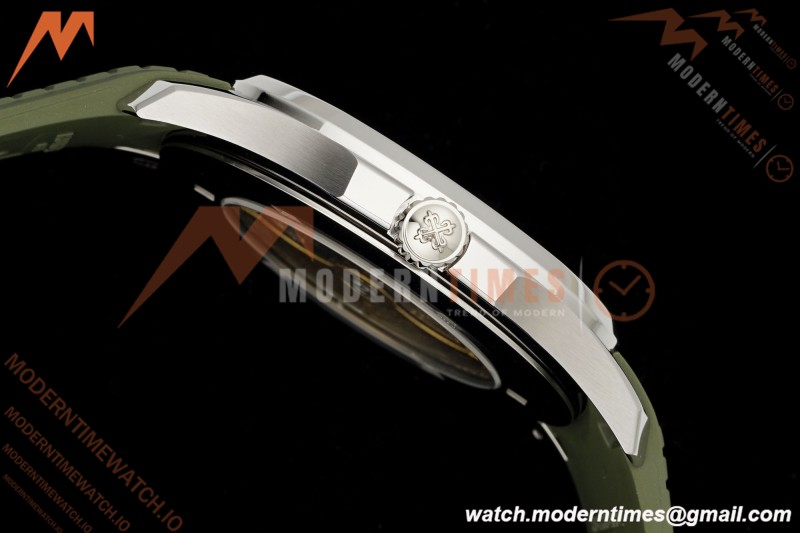 Patek Philippe - Aquanaut 5168G Gain Weight 42mm SS/RU Green Grn/Num DDF DD324