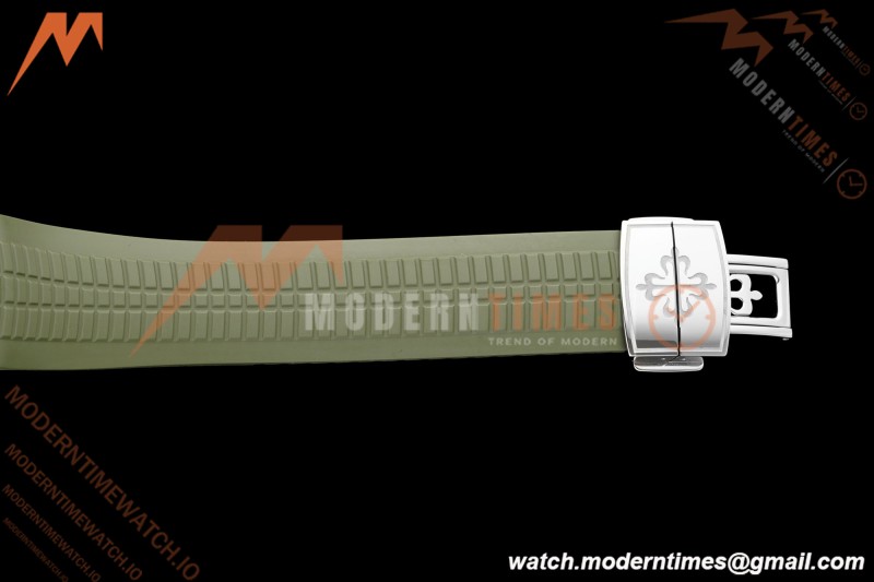 Patek Philippe - Aquanaut 5168G Gain Weight 42mm SS/RU Green Grn/Num DDF DD324