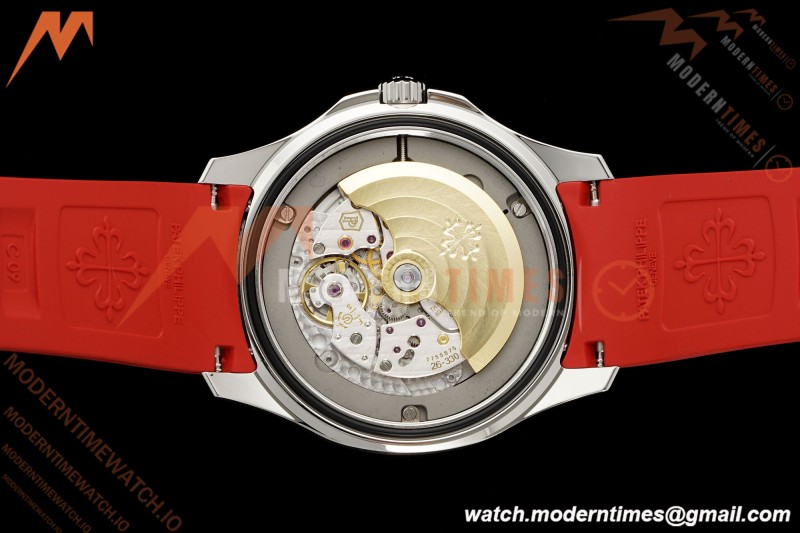 Patek Philippe - Aquanaut 40mm 5167A SS/RED/RU Grey Dial DDF DD330 | 파텍 필립 - 아쿠아넛 40mm 5167A SS/RED/RU 그레이 다이얼 DDF DD330