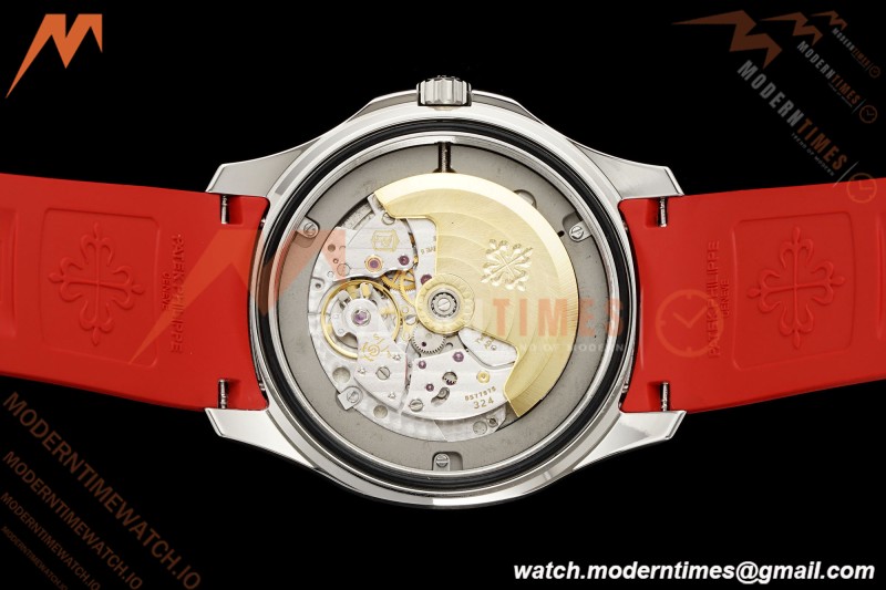 Patek Philippe - Aquanaut 40mm 5167A SS/RED/RU Grn/Num DDF DD324