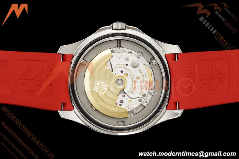 Patek Philippe - Aquanaut 40mm 5167A SS/RED/RU Grn/Num DDF DD324