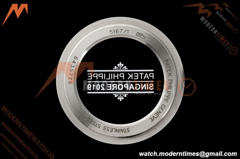 Patek Philippe - Aquanaut 40mm 5167A SS/RED/RU Grn/Num DDF DD324