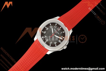Patek Philippe - Aquanaut 40mm 5167A SS/RED/RU Grn/Num DDF DD324