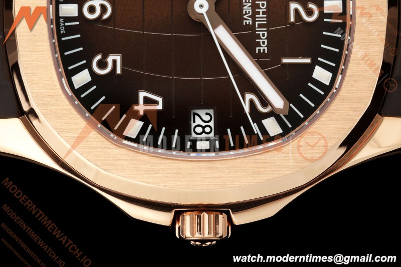 Patek Philippe - Aquanaut 40mm 5167R Gain Weight RG/RU Brn/Num DDF DD324