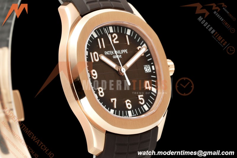Patek Philippe - Aquanaut 40mm 5167R Gain Weight RG/RU Brn/Num DDF DD324