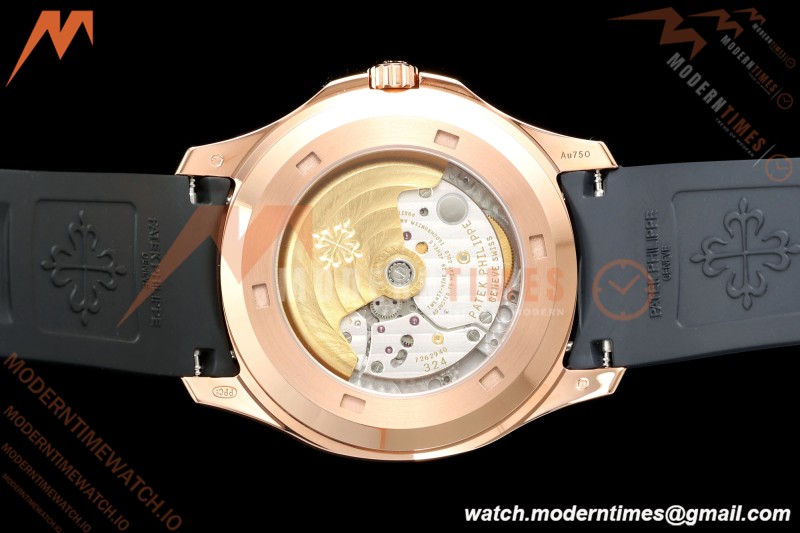 Patek Philippe - Aquanaut 40mm 5167R Gain Weight RG/RU Blu/Num DDF DD324 | 파텍 필립 - 아쿠아넛 40mm 5167R 게인 웨이트 RG/RU 블루/넘버 DDF DD324