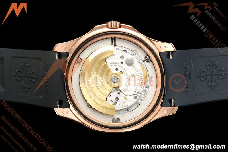 Patek Philippe - Aquanaut 40mm 5167R Gain Weight RG/RU Blu/Num DDF DD324 | 파텍 필립 - 아쿠아넛 40mm 5167R 게인 웨이트 RG/RU 블루/넘버 DDF DD324