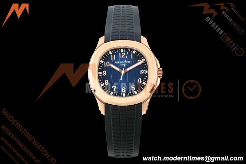 Patek Philippe - Aquanaut 40mm 5167R Gain Weight RG/RU Blu/Num DDF DD330