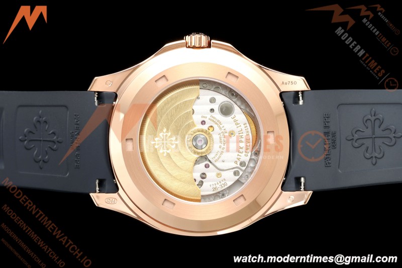 Patek Philippe - Aquanaut 40mm 5167R Gain Weight RG/RU Blu/Num DDF DD330
