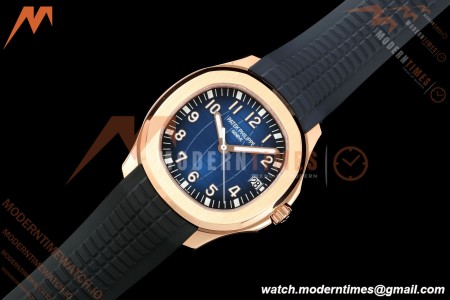 Patek Philippe - Aquanaut 40mm 5167R Gain Weight RG/RU Blu/Num DDF DD330