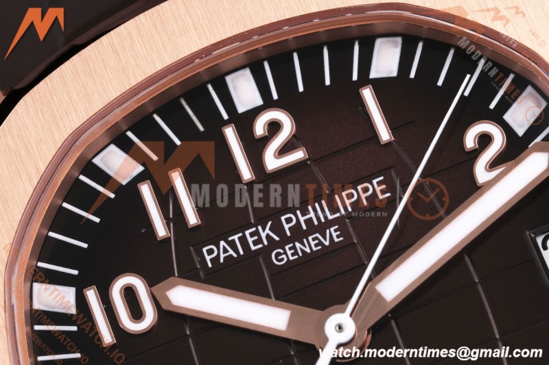 Patek Philippe - Aquanaut 40mm 5167R Gain Weight RG/RU Brn/Num DDF V2 DD324