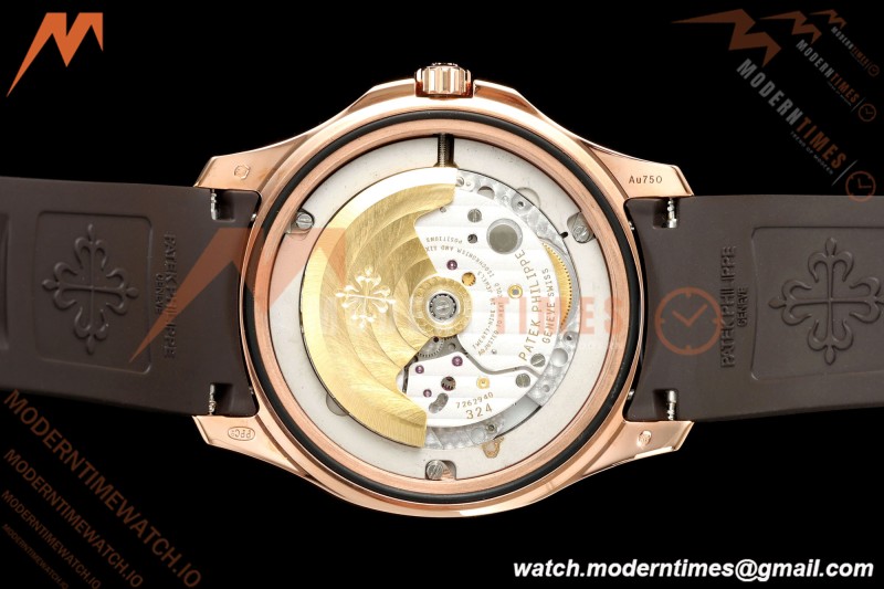 Patek Philippe - Aquanaut 40mm 5167R Gain Weight RG/RU Brn/Num DDF V2 DD324