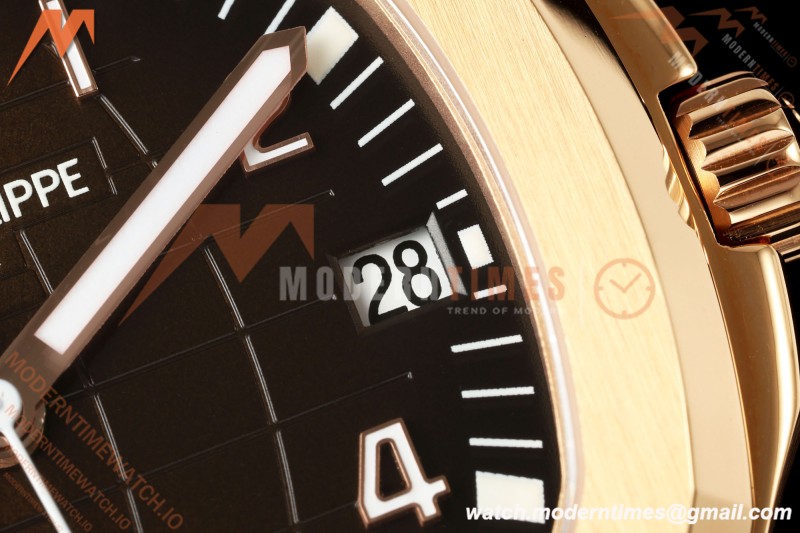 Patek Philippe - Aquanaut 40mm 5167R RG/ORN/RU Brown Dial BBF DPB330