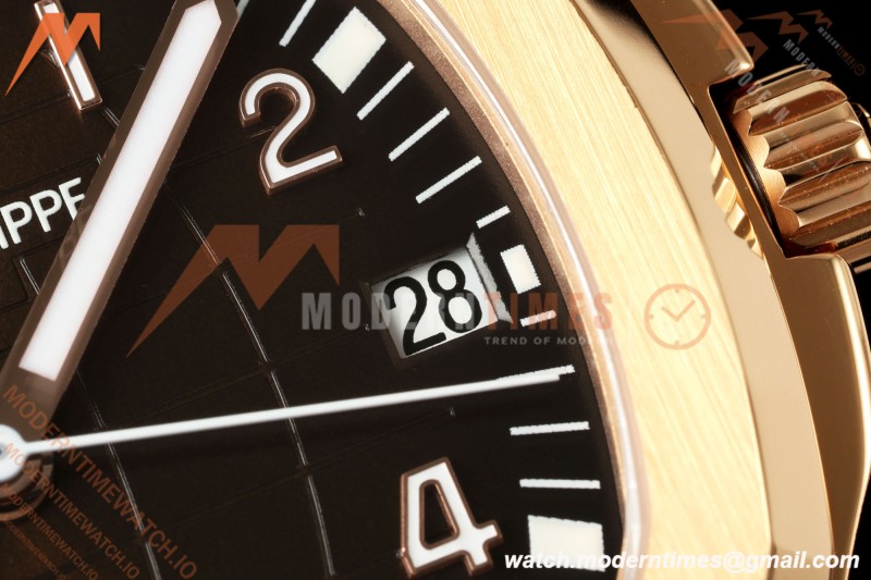 Patek Philippe - Aquanaut 40mm 5167R RG/Brn/RU Brown Dial BBF DPB330