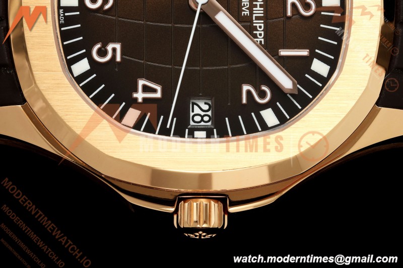 Patek Philippe - Aquanaut 40mm 5167R RG/Brn/RU Brown Dial BBF DPB330