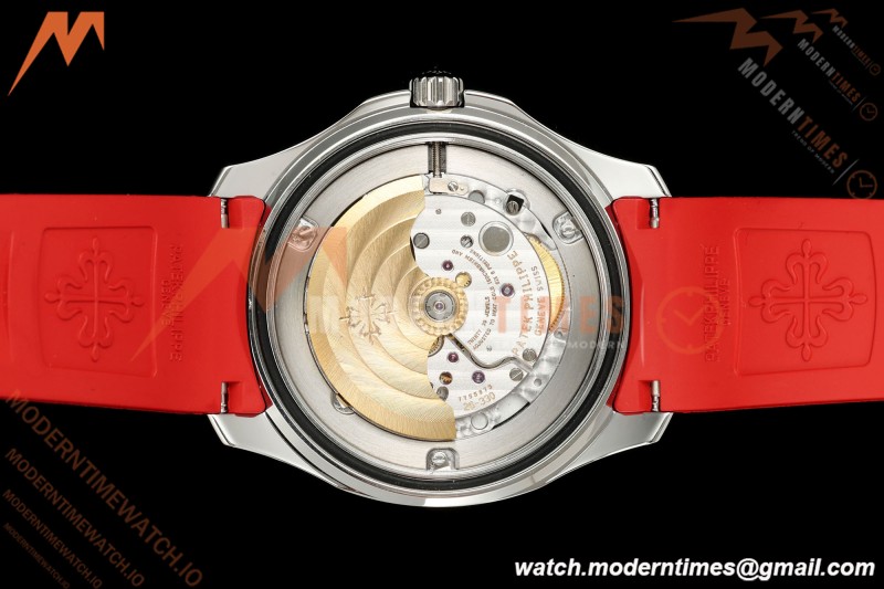 Patek Philippe - Aquanaut 40mm 5167A SS/Red/RU Black Dial BBF DPB330