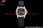 Patek Philippe - Aquanaut Lady 5068R 36mm Diamond RG/RU Black PPF Swiss Qtz