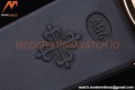 Patek Philippe - Aquanaut Lady 5068R 36mm Diamond RG/RU Black PPF Swiss Qtz