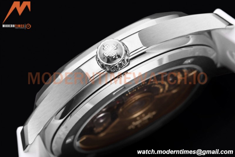 Patek Philippe - Aquanaut Lady 5067A 36mm Diamond SS/RU White PPF A324
