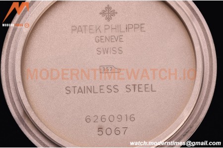 Patek Philippe - Aquanaut Lady 5068R 36mm Diamond RG/RU White PPF Swiss Quartz