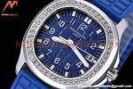Patek Philippe - Aquanaut Lady 5067A 36mm Diamond SS/RU Blue PPF Swiss Quartz