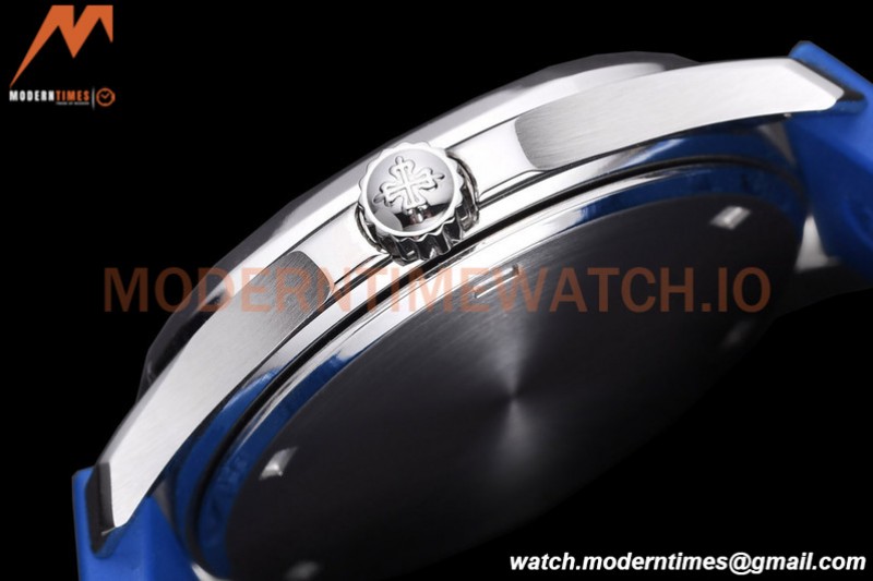 Patek Philippe - Aquanaut Lady 5067A 36mm Diamond SS/RU Blue PPF Swiss Quartz