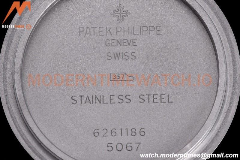 Patek Philippe - Aquanaut Lady 5067A 36mm Diamond SS/RU Brown PPF Swiss Quartz