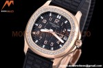 Patek Philippe - Aquanaut Lady 5068R 36mm Diamond RG/RU White PPF A324