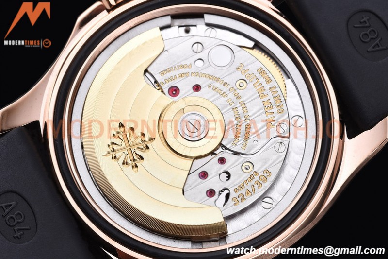 Patek Philippe - Aquanaut Lady 5068R 36mm Diamond RG/RU White PPF A324