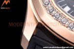 Patek Philippe - Aquanaut Lady 5068R 36mm Diamond RG/RU White PPF A324